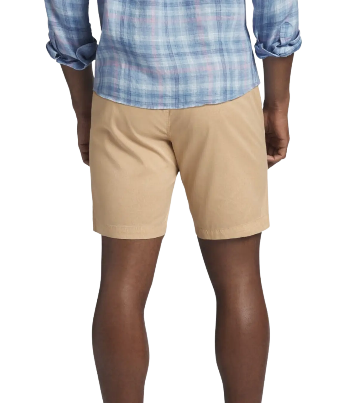 man wearing Mens Shorts Peter Millar Linen Short