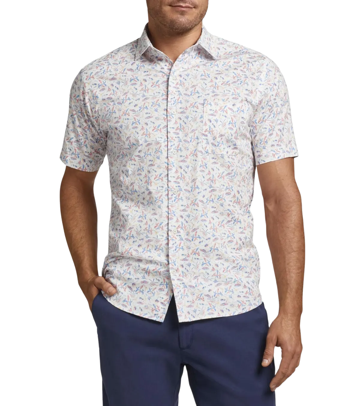 Global Pursuit Peter Millar Oahu Stretch Short Sleeve