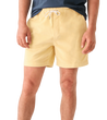 man wearing Faherty, Men's 6" Drawstring Cord Short (Southern Sun Yellow)