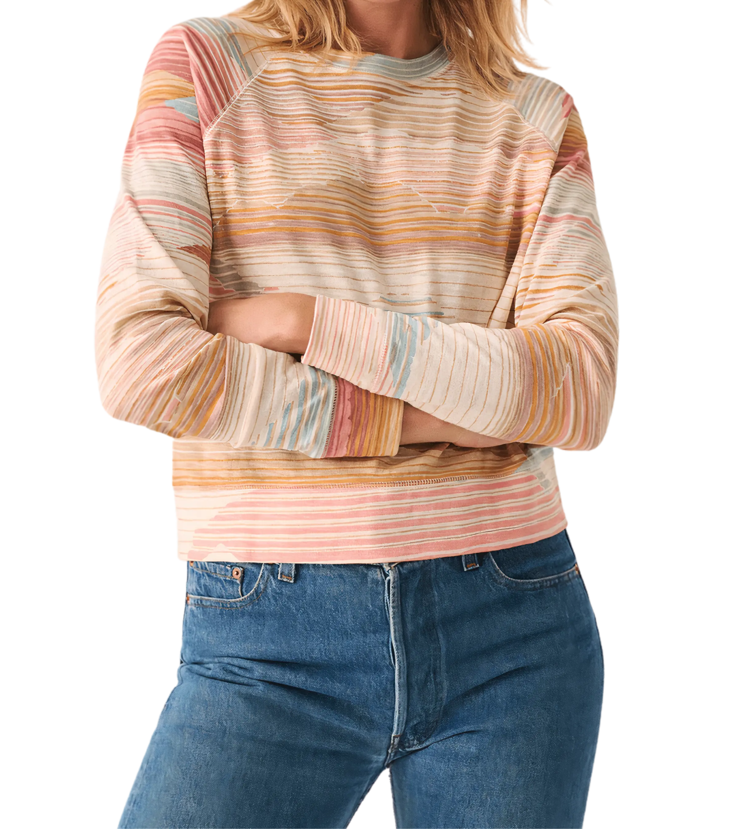 Faherty, Women's Sunwashed Slub Sweater