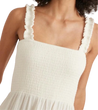 woman wearing a Selene Double Cloth Maxi Dress