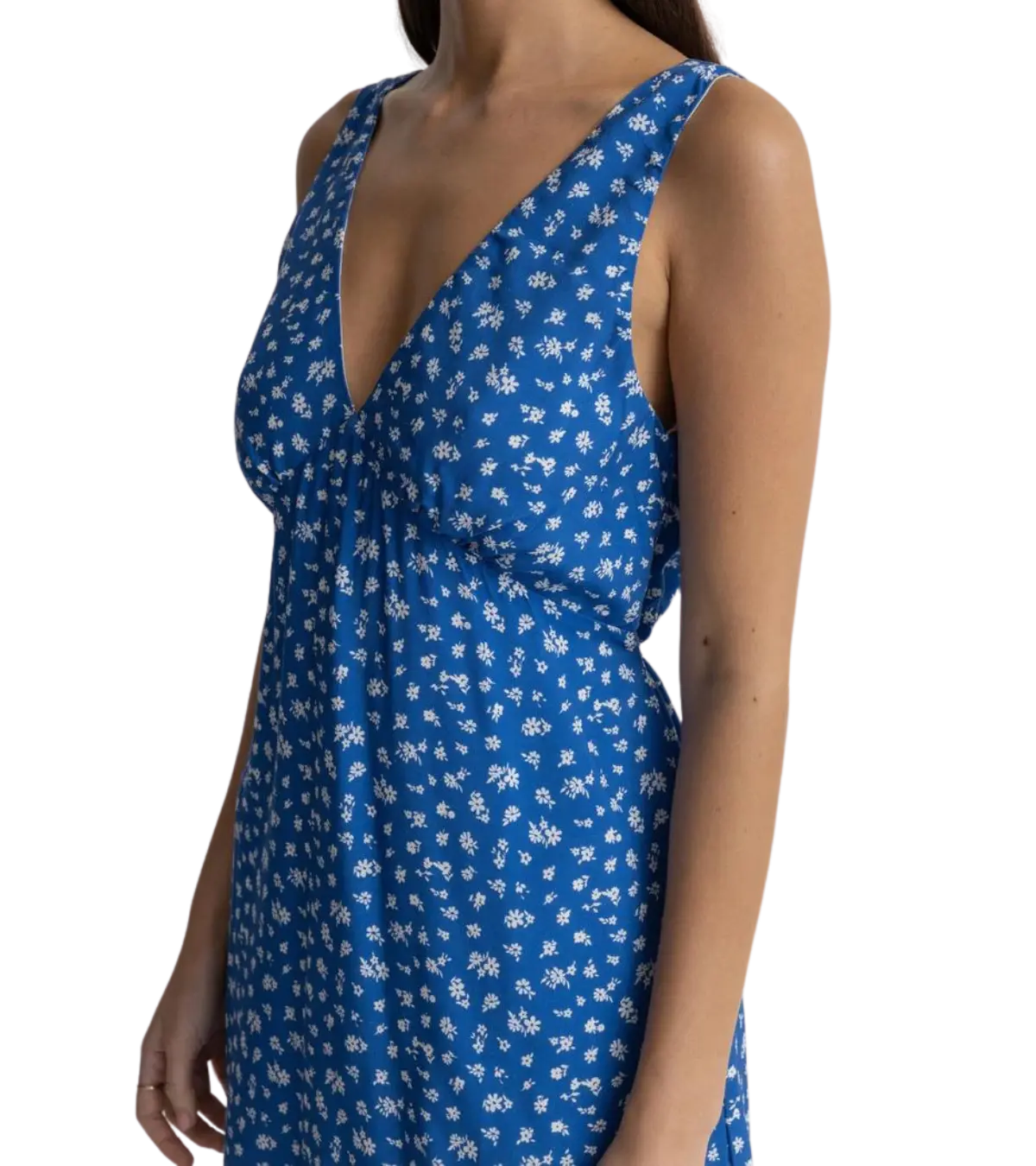 woman wearing a rhythm Elodie Floral Mini Dress