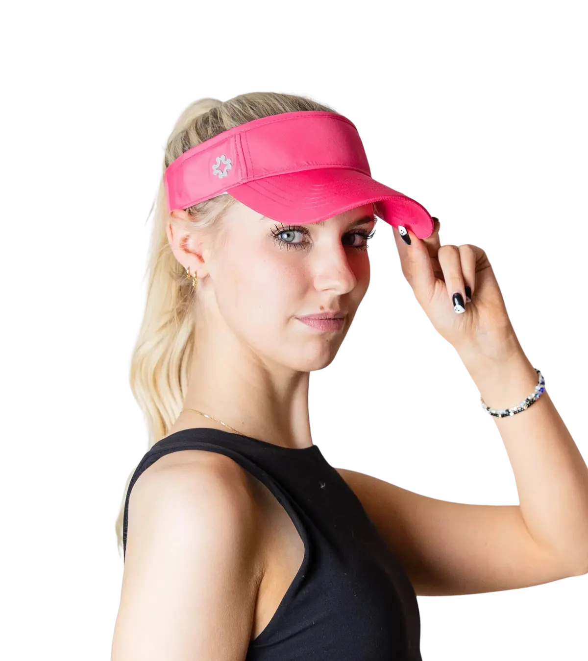 Slide on sun visor hat sales