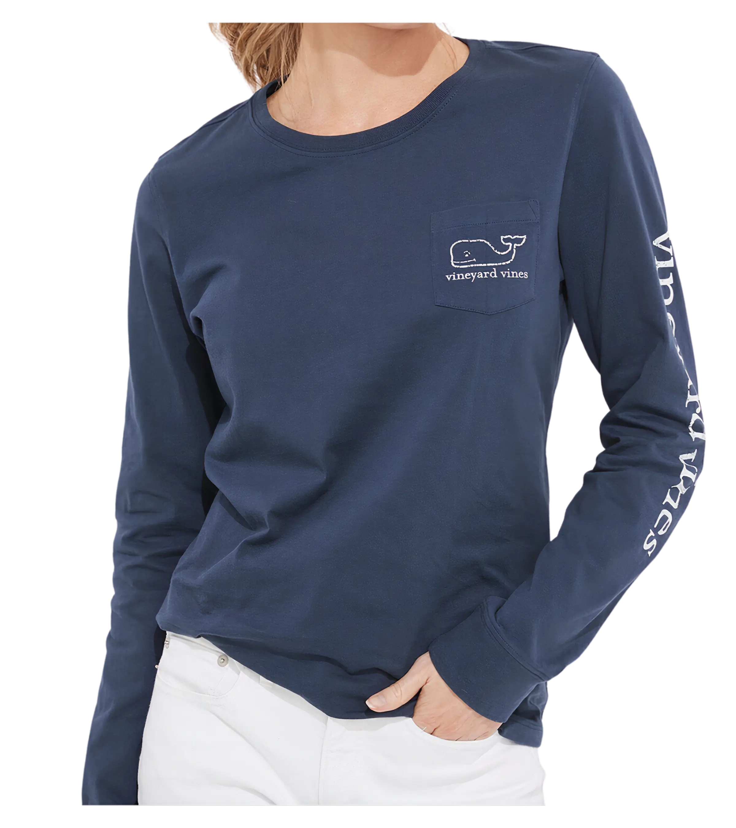 Vineyard vines women's long sleeve t shirt hot sale