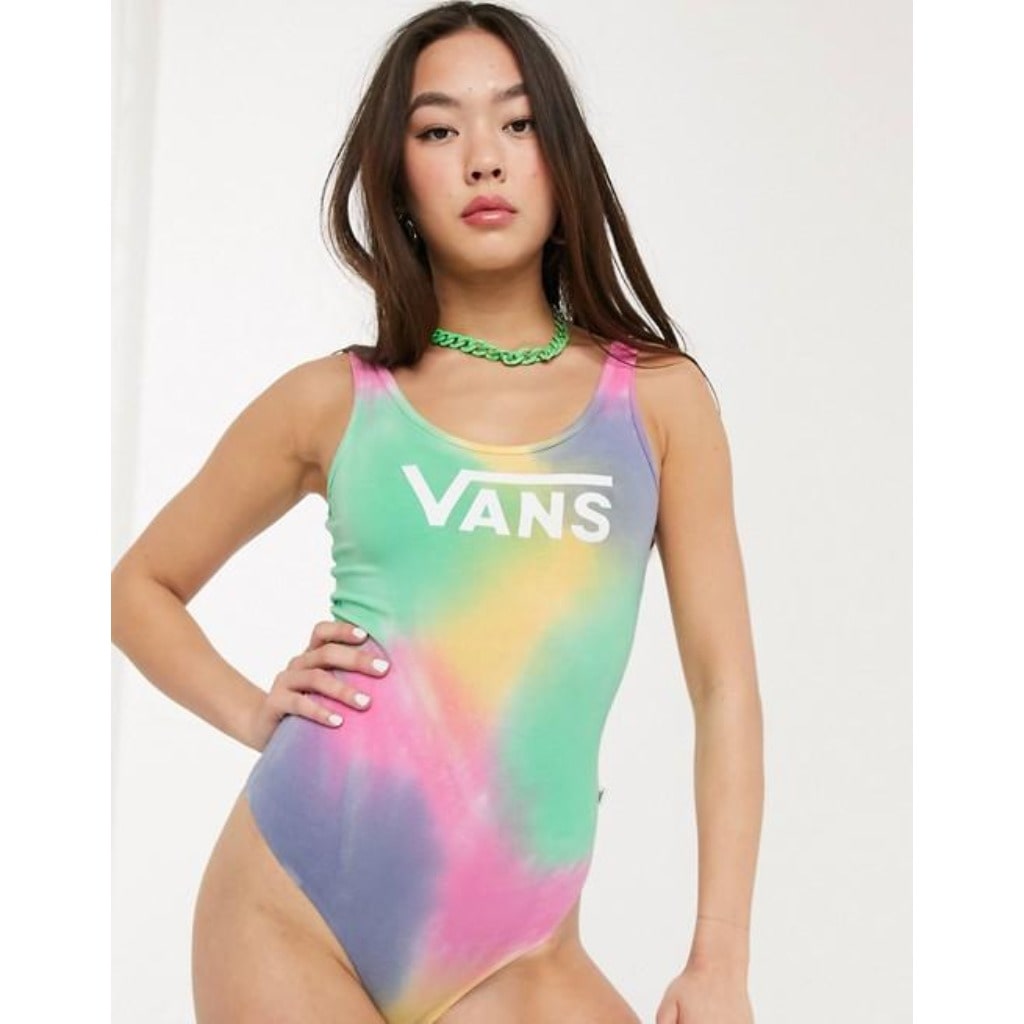 Vans Women s Aura Bodysuit Rainbow