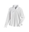 Coolibar Women's Arabella Golf Quarter Zip Sweater in White