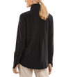 woman wearing Catona Funnel Neck Tunic Top