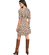 woman wearing a faherty Carmel Mini Dress