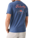 man wearing Faherty, Men's Graphic Dry Goods Tee Shirt (Navy)