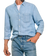 man wearing faherty The Tried & True Chambray Shirt