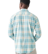 man wearing Faherty, Men's Lightweight Movement Flannel