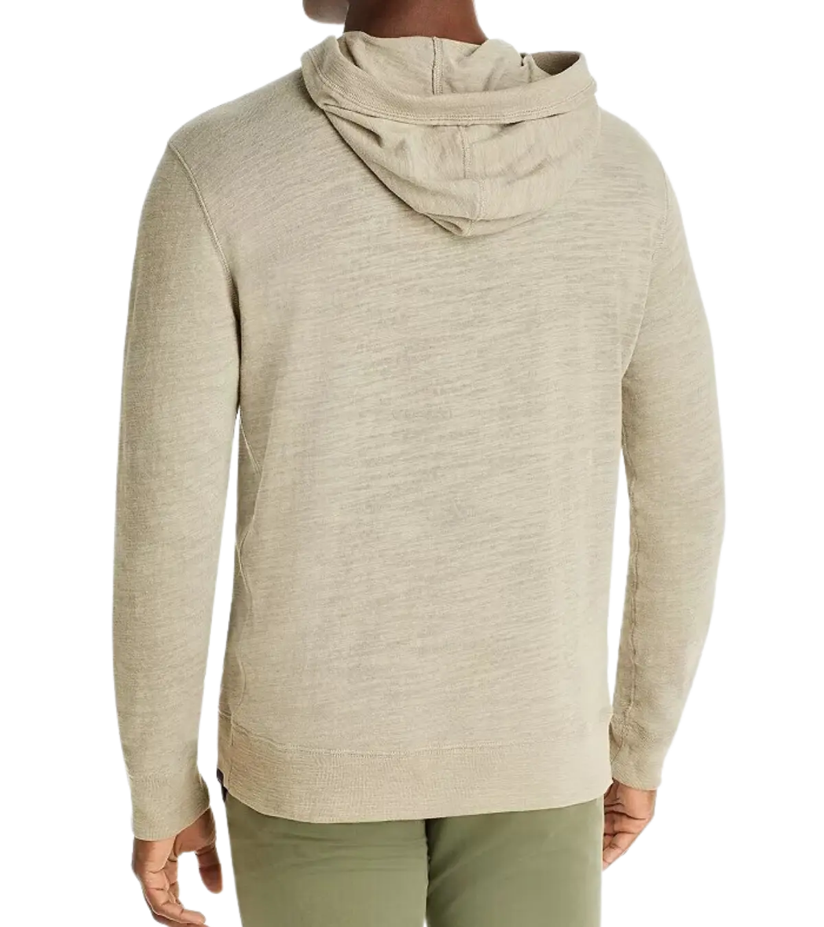 man wearing Faherty, Men's Slub Cotton Hoodie
