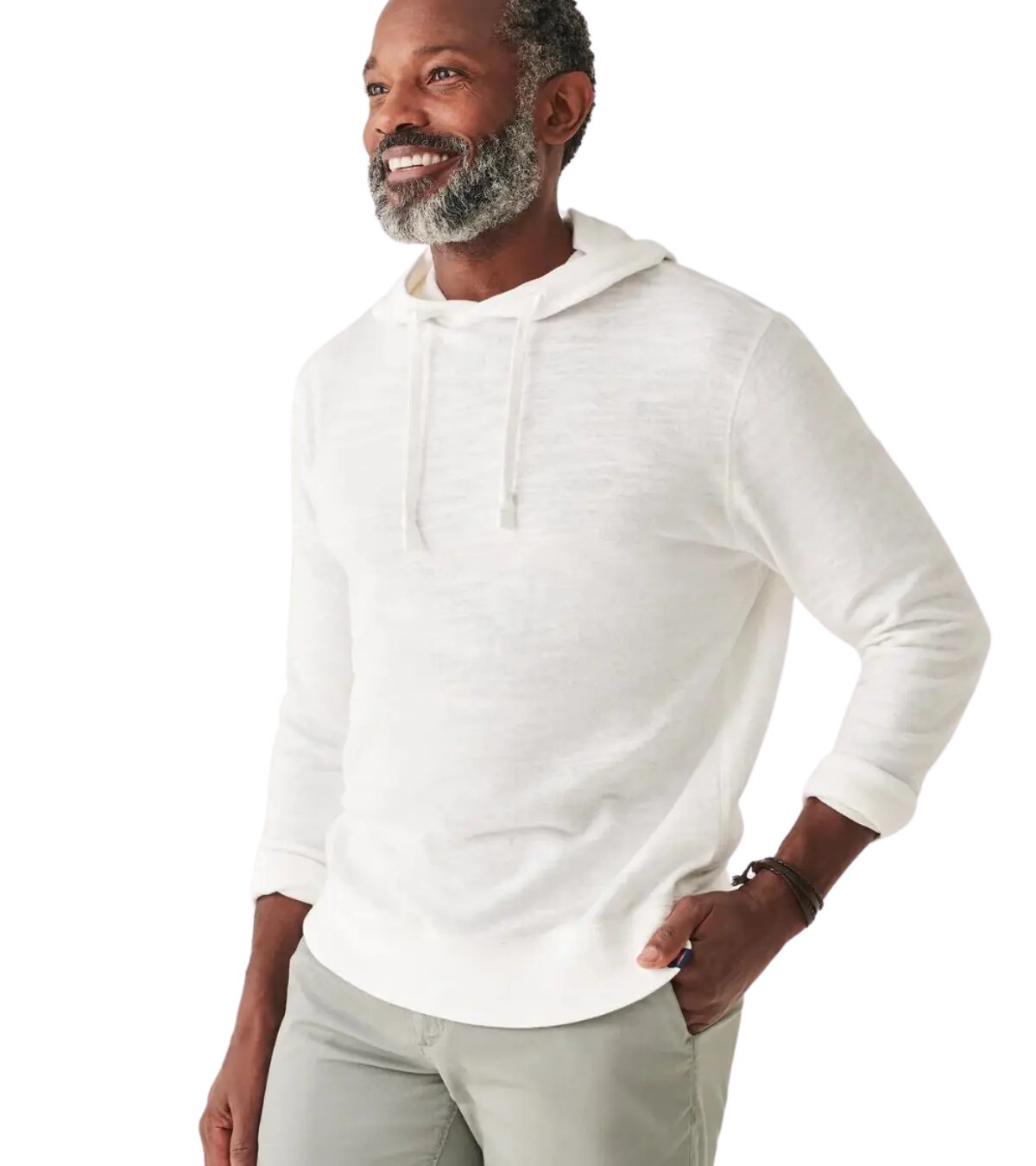 White cotton hoodie deals mens