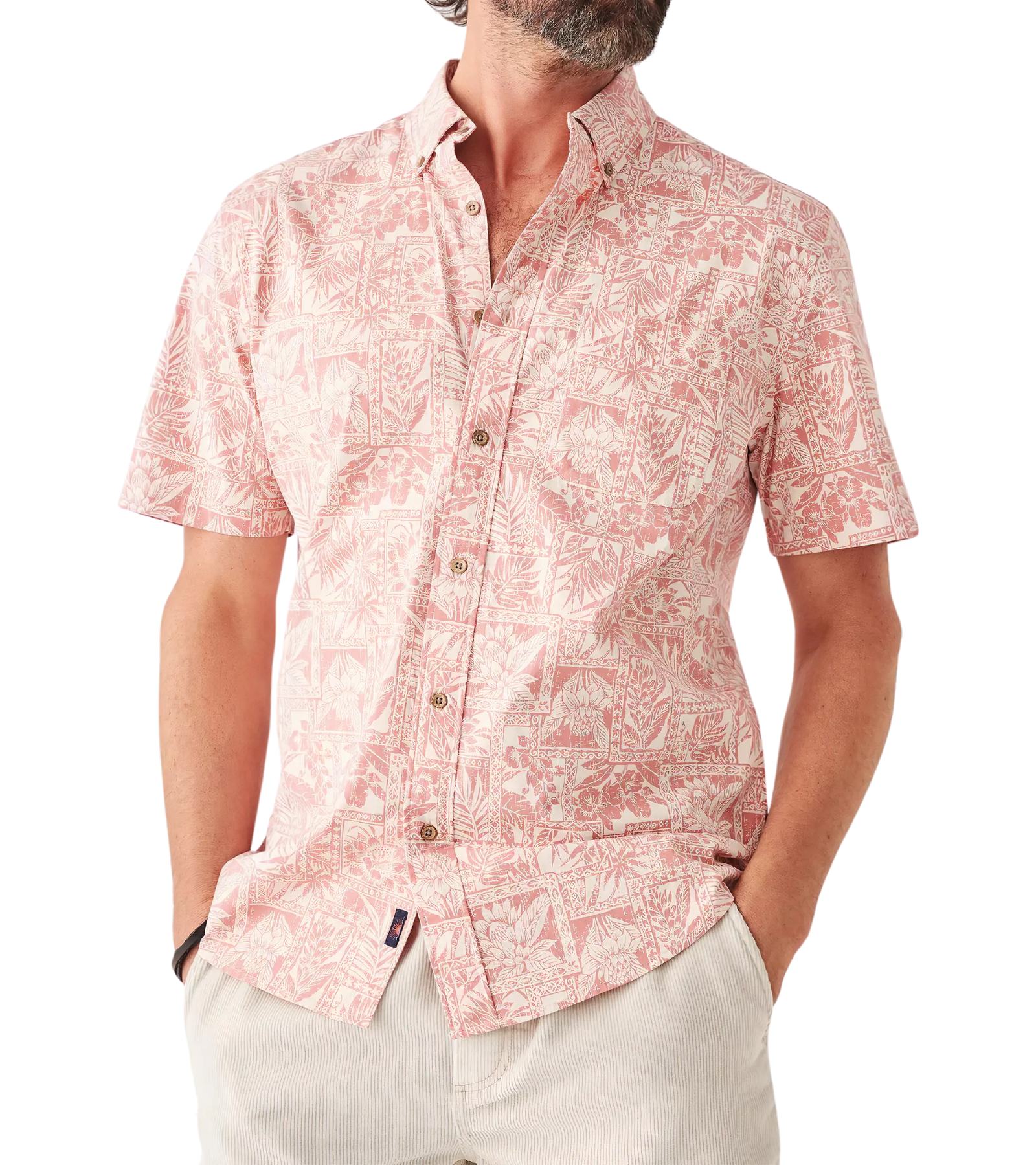 Paisley Short Sleeve Shirt, West Coast Clothing Men