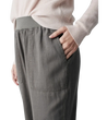 woman wearing faherty arlie day pants