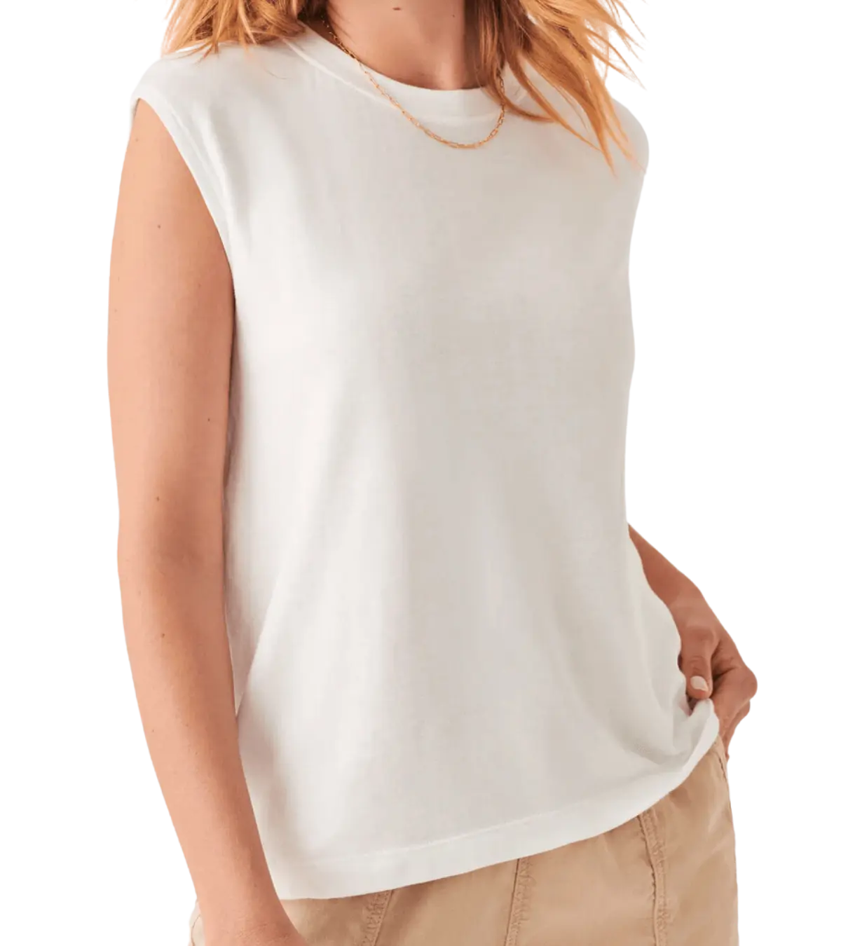 Faherty, Women's Cloud Muscle Tee (Multiple Colors)