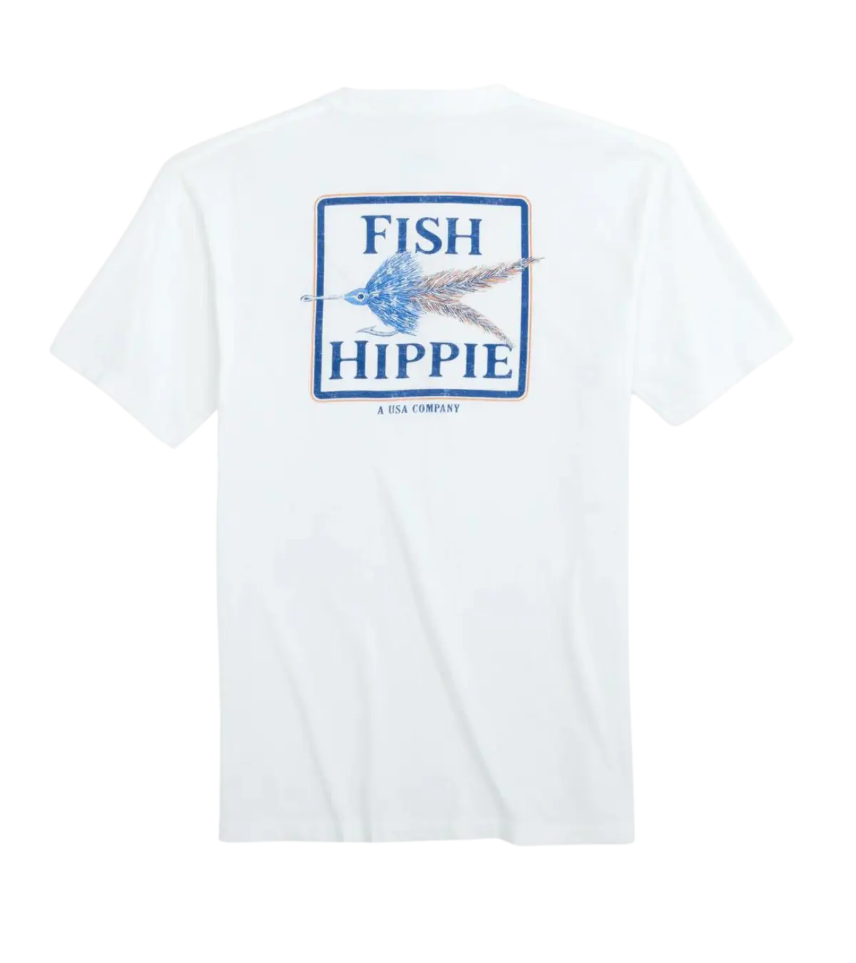 Fish Hippie Men's Tried and True Tee in White