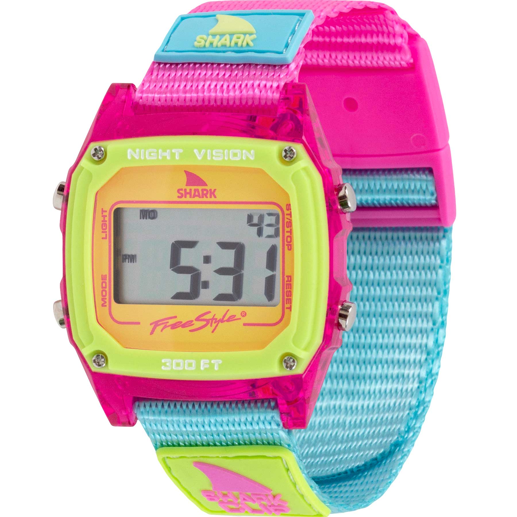Freestyle, Classic Clip Shark Watch (Popsicle Pink)