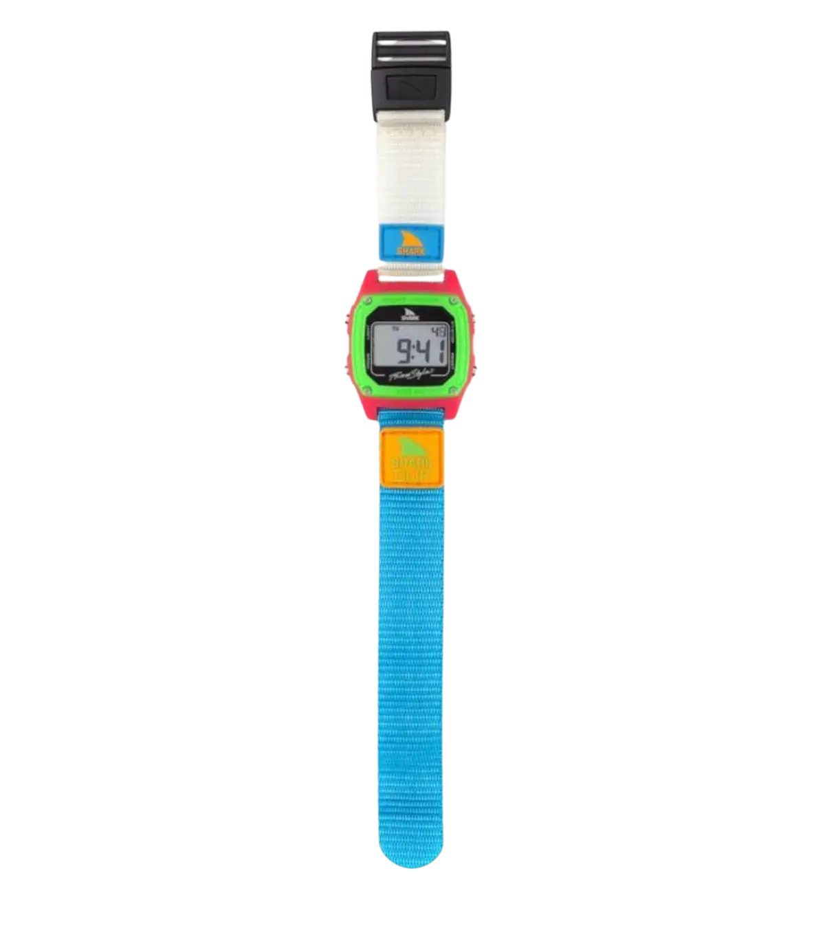 Freestyle, Classic Clip Shark Watch (Retro Neon)