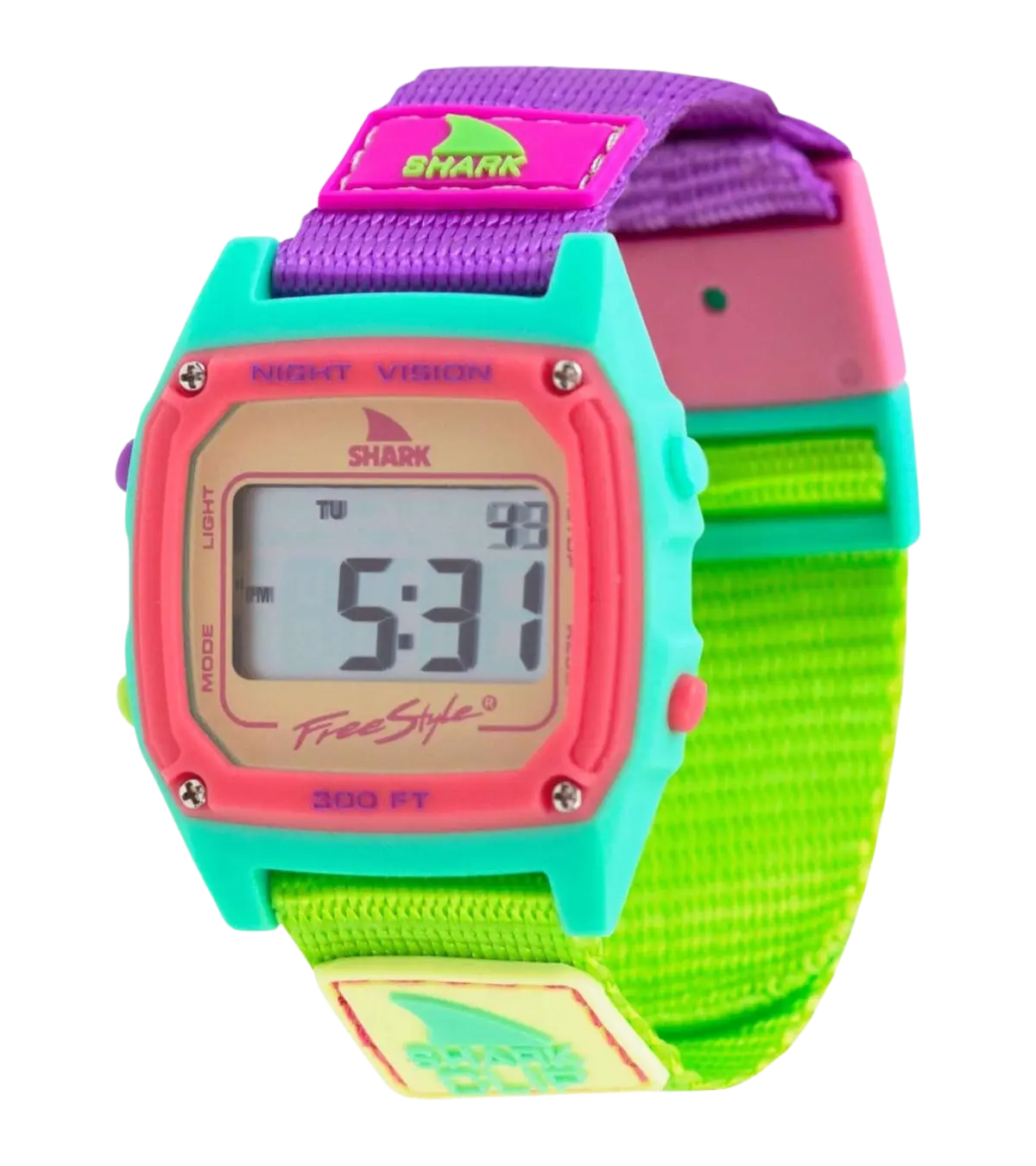 Freestyle, Classic Clip Shark Watch (Sour Apple)