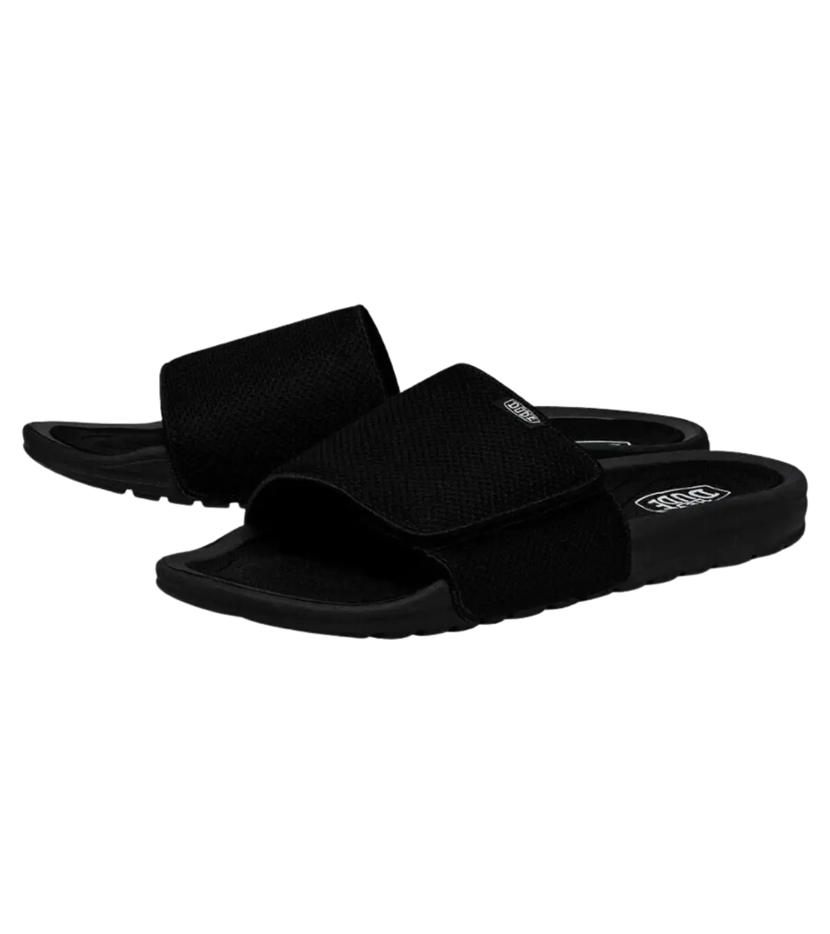Hey Dude, Men's Phoenix Basic Knit Slide (Black)