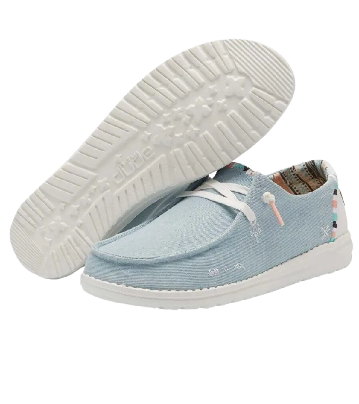Hey Dude, Women's Wendy Boho Shoe (Light Denim)