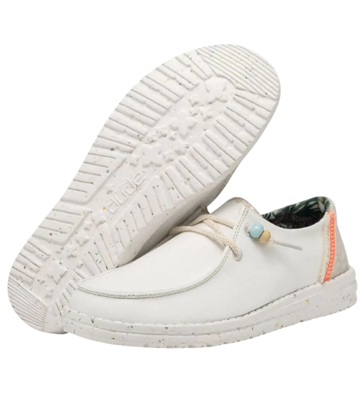 Hey Dude, Women's Wendy Fringe Shoe (Salt)