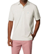 man wearing a johnnie-o Heathered Original Polo 2.0