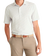 man wearing a johnnie-o Jett Striped Jersey Performance Polo