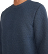 Man wearing a Marine Layer Corbet Quilted Crewneck