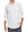 man wearing a Leeward No Tuck Dress Shirt
