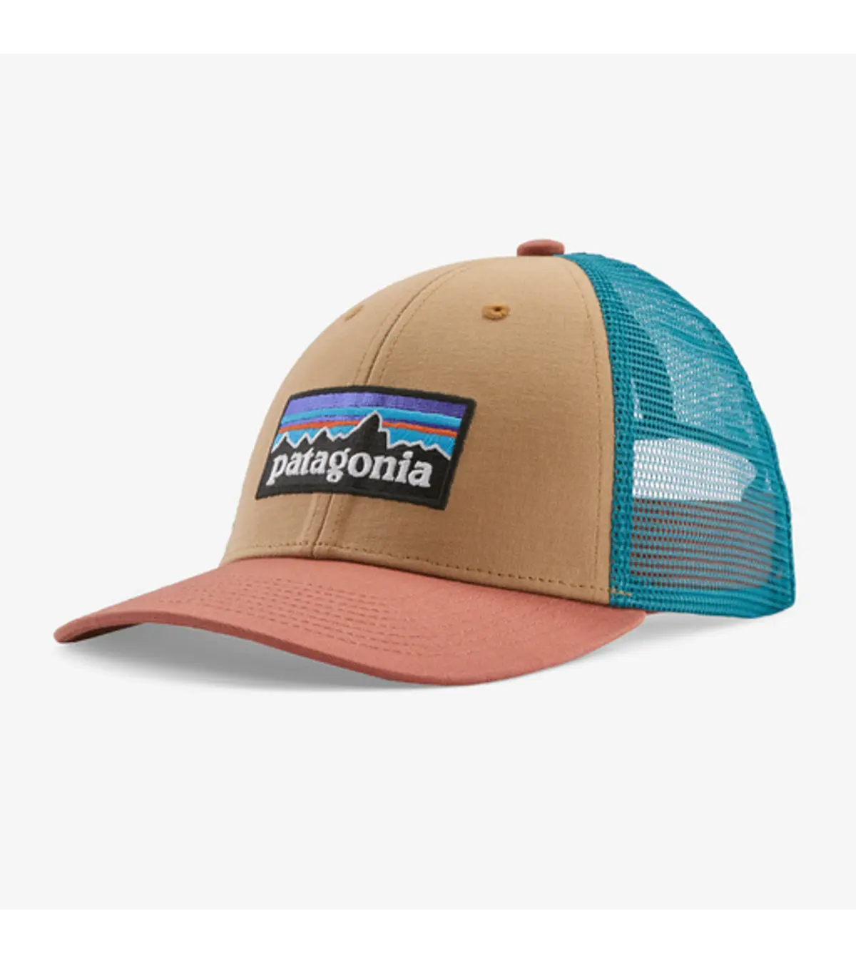 Patagonia P-6 Logo LoPro Trucker Hat (Grayling Brown)