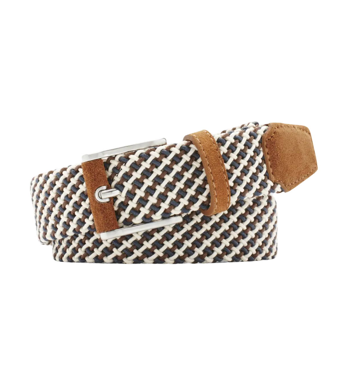 peter millar Crafted Multi-Color Woven Cotton Belt