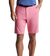 man wearing Peter Millar, Men's Shackleford Performance Hybrid Short (Peppermint)