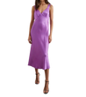 woman wearing a rails jacinda dress in violet