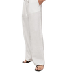 woman wearing a pair of rails emmie pants in white