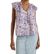 woman wearing a rails karysa top