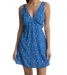 woman wearing a rhythm Elodie Floral Mini Dress