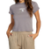 RVCA, Women's Better Dayz Graphic Tee Shirt (Shark Grey)