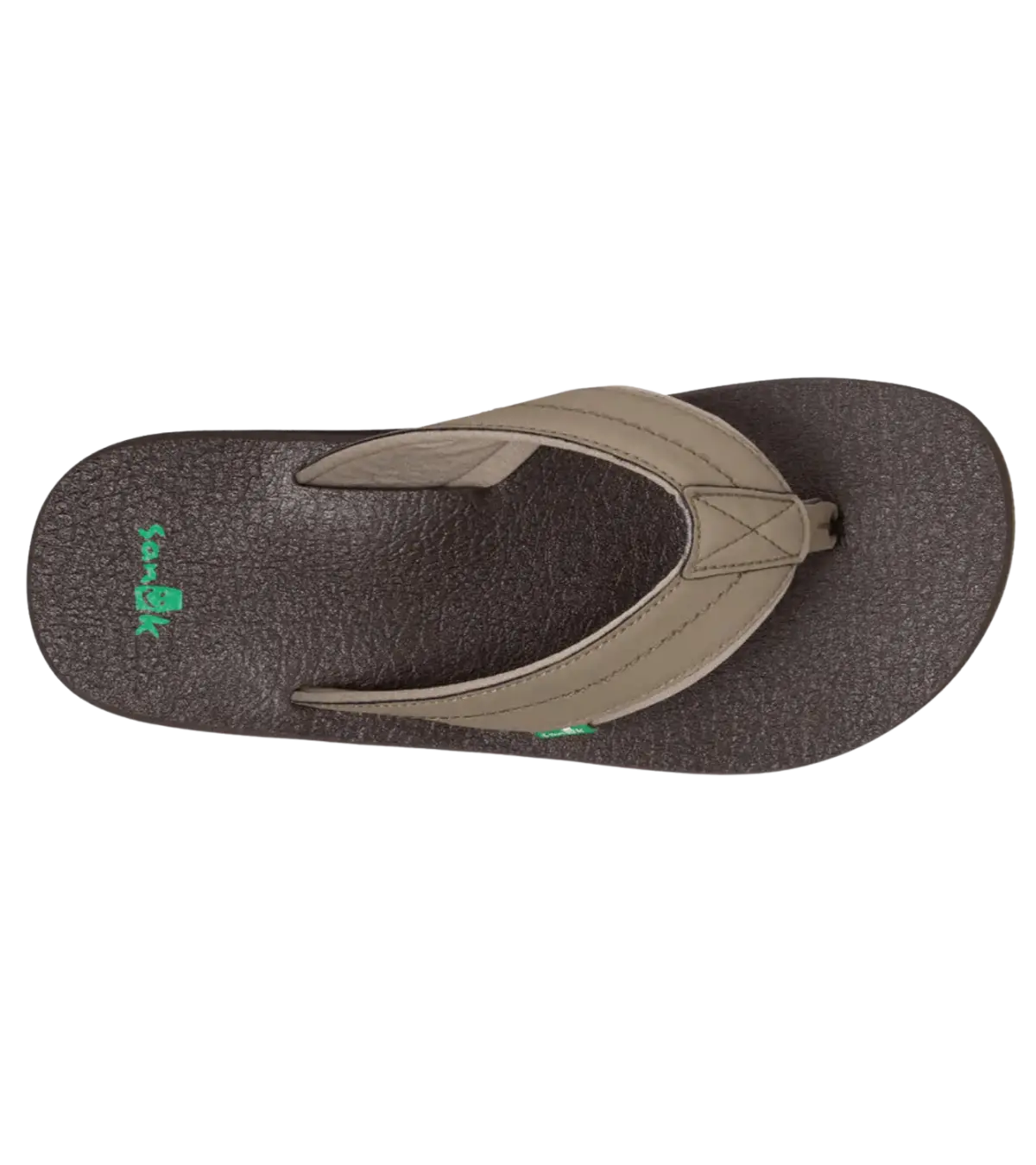 Men's sanuk beer cozy top flip flops
