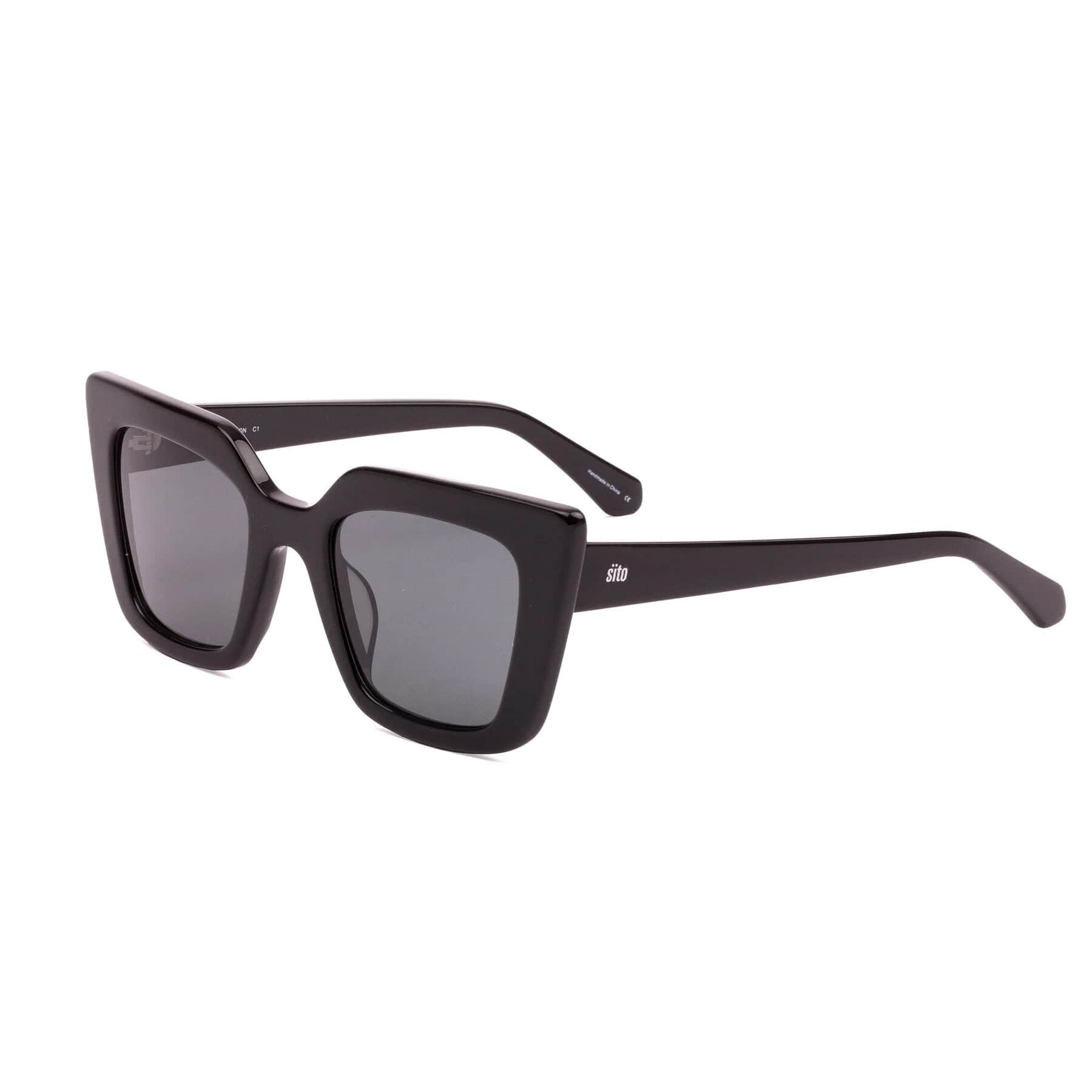 Sito, Cult Vision Polarized Sunglasses (Black)