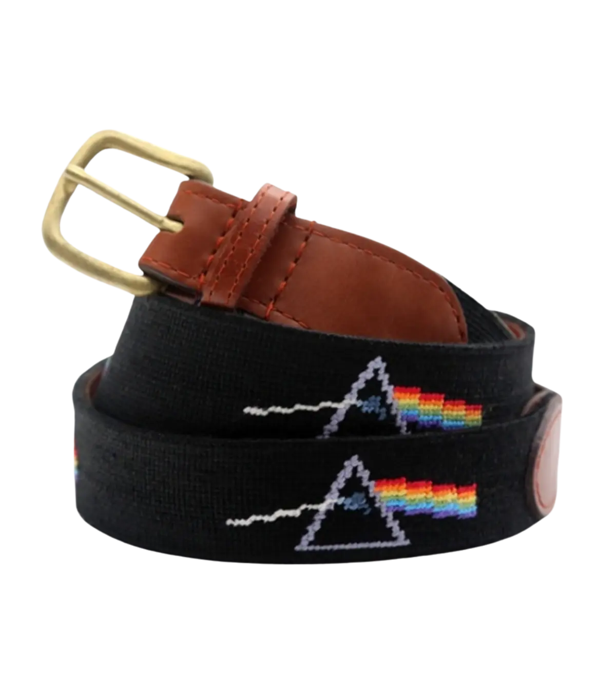 Smathers & Branson, Pink Floyd Needlepoint Belt (Black)