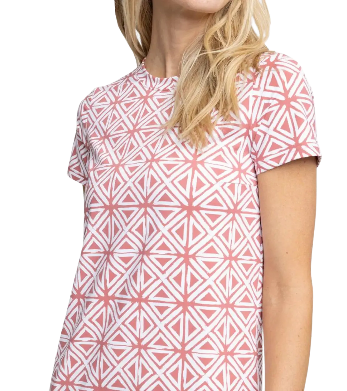southern tide Chanelle Painted Geo Performance Dress
