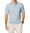 man wearing a johnnie-o The Original Polo - Matthis Stripe