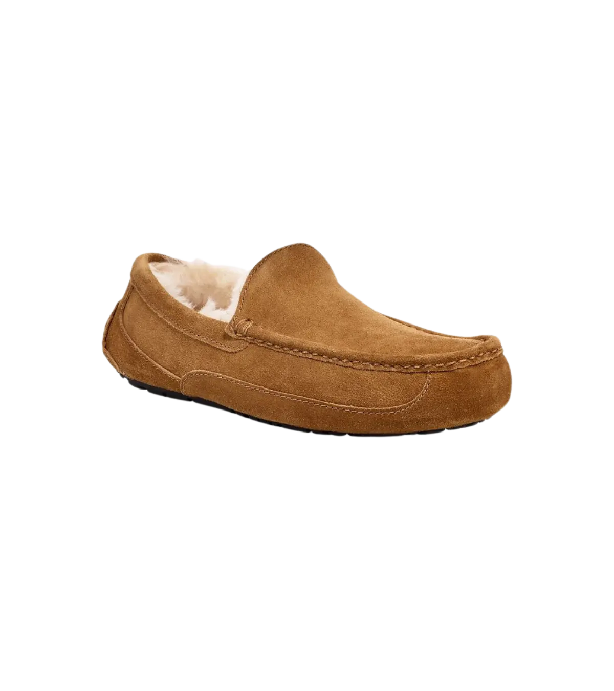 UGG Men s Suede Ascot Slippers in Chestnut Global Pursuit