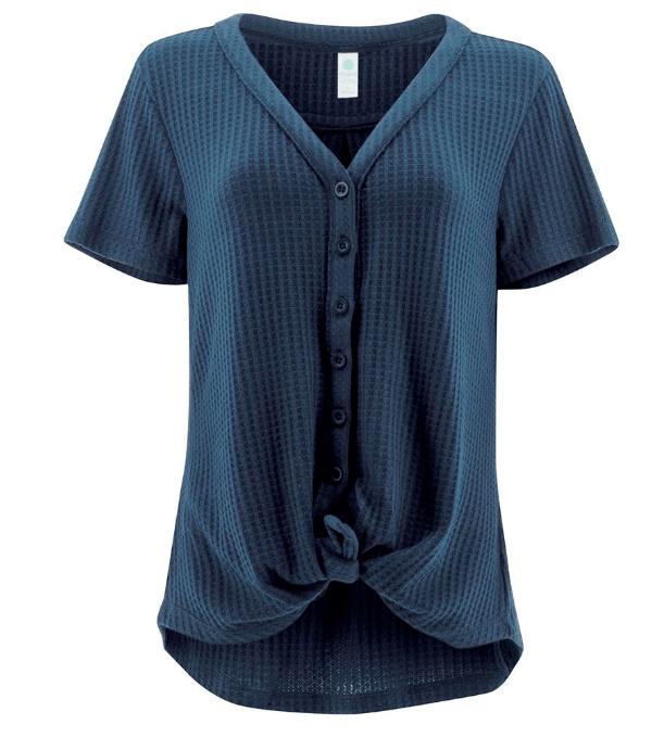 Aventura Women's Tops XS Aventura, Women's Ayla Top (Storm Blue)