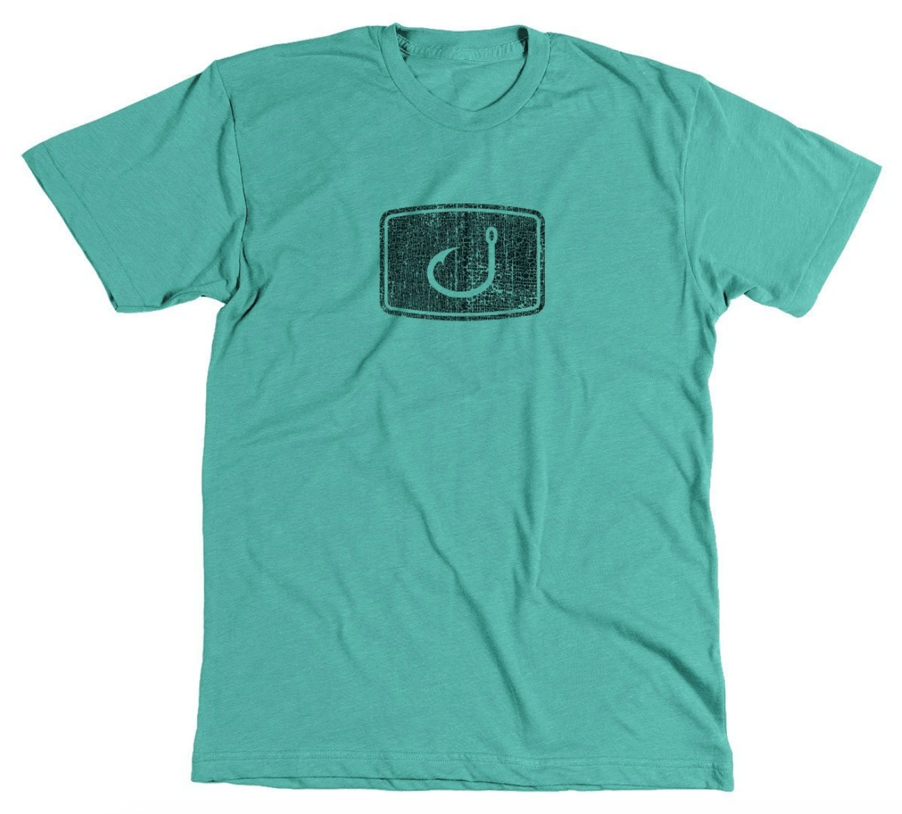 Avid Men's Tee Shirt Medium Avid, Men's Distressed Graphic Tee (Mint Green)