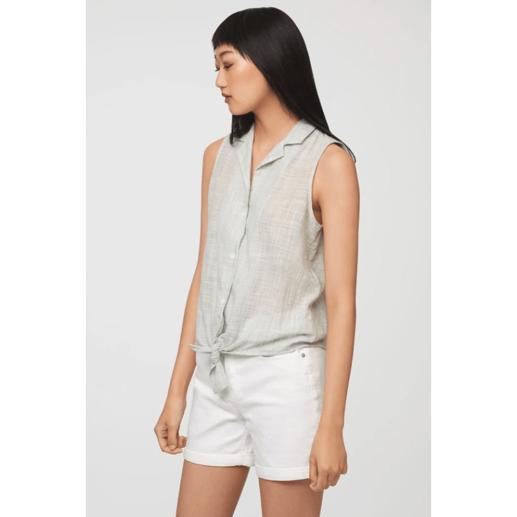 beach lunch lounge women's tops grey and pink olive green blouse shirt button-doen spring summer