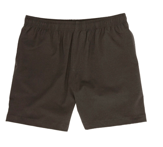  Black Chubbies, Men's 5.5 Inch Flints Gym Shorts (Black)