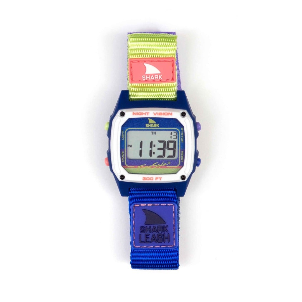 Freestyle, Classic Leash Shark Watch (Blueberry Lime)